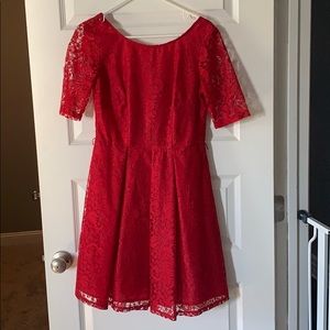 Red Lace Dress